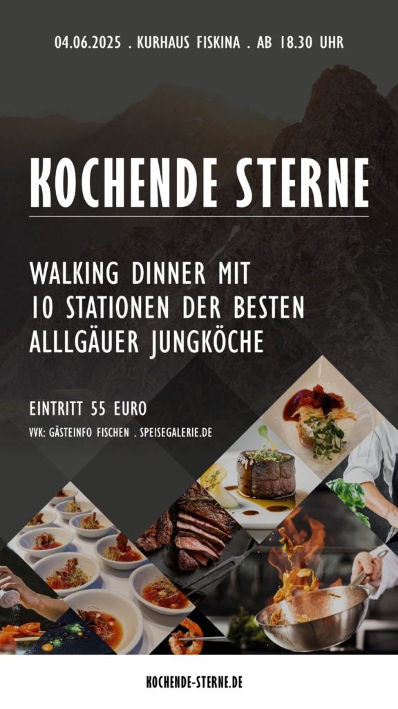 Kochende Sterne im Allgäu