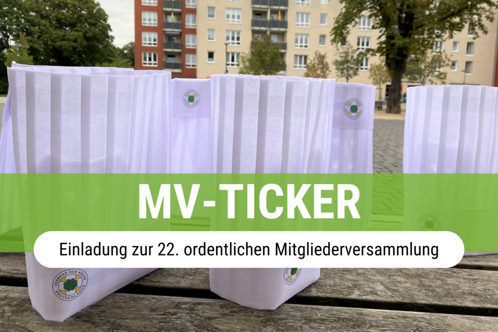 VKD lädt im September zur 22. ordentlichen MV ein