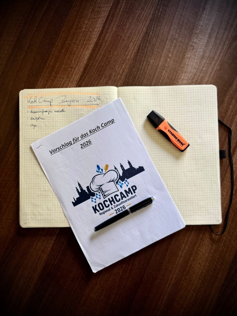 Mit Leidenschaft und Vision: Wir entwickeln das Kochcamp 2026