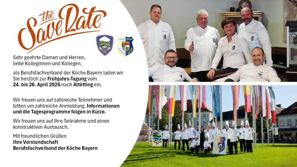Save the date – Frühjahrstagung LV Bayern