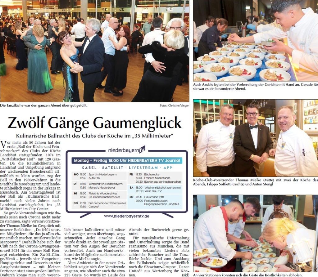 kulinarische Ballnacht in Landshut