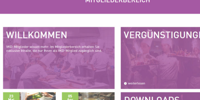 Mitgliederbereich: Jetzt einloggen