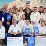 Siegerteams und Jury im Finale der Friesenkrone Matjesmeisterschaft 2018. Foto: Friesenkrone