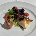 Versilberte Vorspeise von Daniel Rittweger. Foto: Aina Keller