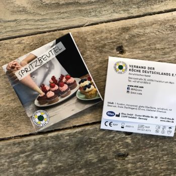 Den »Spritzbeutel« gibt's am VKD-Stand gratis. Foto: VKD