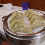 Brunos Favorit: Mandu, Teigtaschen gefüllt mit Schweinefleisch und Lauch. Foto: Bruno Ebermann
