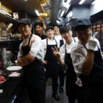 Das junge Küchenteam in dem modernen französischen Restaurant im angesagten Stadtteil Gangnam. Foto: privat