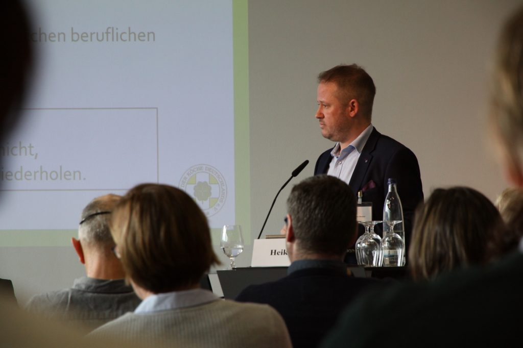 Schon bei der letzten Berufsschullehrerkonferenz 2019 war die Neuordnung des Ausbildungsberufs Koch/Köchin Thema. Foto: VKD