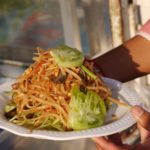 Papayasalat findet man in Kambodscha genauso wie in Vietnam und Thailand. Foto: Privat
