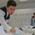 Ricardo Haubmann konnte den Wettkampf um den besten Service für sich entscheiden. Foto: Philipp Sedlacek