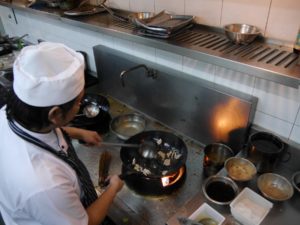 Im Bo.Ian wird traditionell im Wok gekocht. Foto: privat