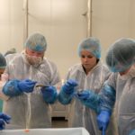 Bei der Deutschen See wurden Fische und Krustentiere filetiert. Foto: Koch Club Kassel e. V.