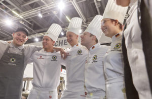 Die deutsche Jugendnationalmannschaft erreichte bei der IKA/Olympiade der Köche den 5. Platz in der Gesamtwertung. Foto: IKA/Culinary Olympics