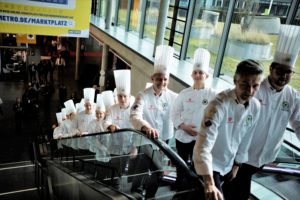 Die deutsche Köchenationalmannschaft auf der IKA/Olympiade der Köche. Foto: IKA/Culinary Olympics