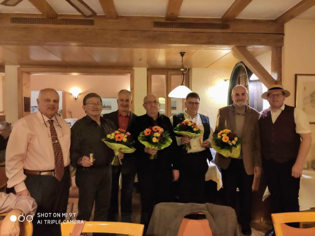 Jahresessen und Ehrungen in der Südpfalz