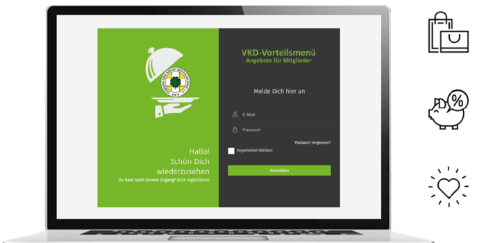 VKD-Vorteilsmenü: Angebote für Mitglieder