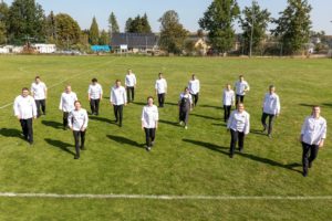 Gemeinsam für die gute Sache: Team Germany in Leukersdorf. Foto: VKD/Ingo Hilger