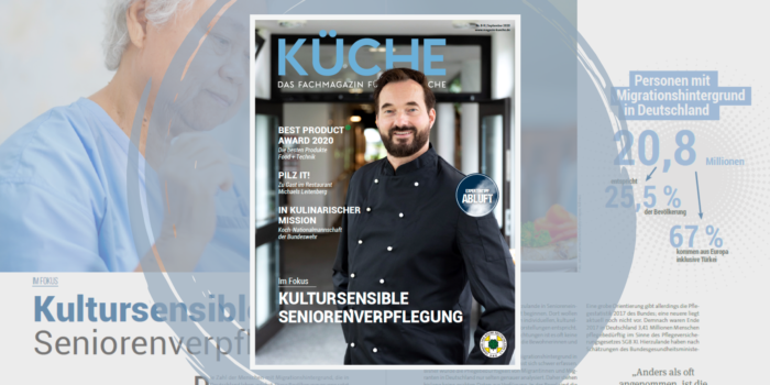 Kultursensible Seniorenverpflegung in KÜCHE 8/9