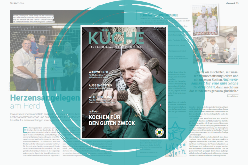 KÜCHE 11: Kochen für den guten Zweck