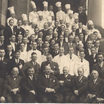 Zusammenhalt seit mehr als 100 Jahren: Vereinsfoto aus dem Jahr 1936. 