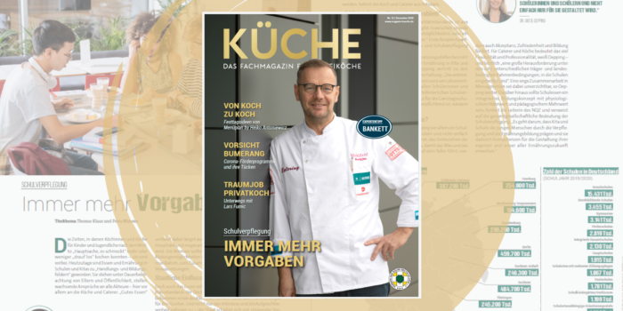 KÜCHE 12: streng geregelte Schulverpflegung