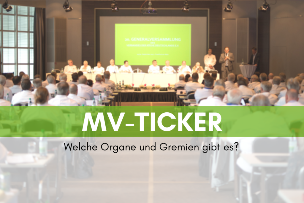 MV-Ticker: Organe und Gremien