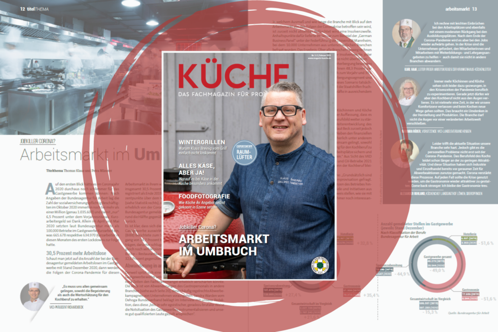 KÜCHE 1/2: Arbeitsmarkt im Umbruch