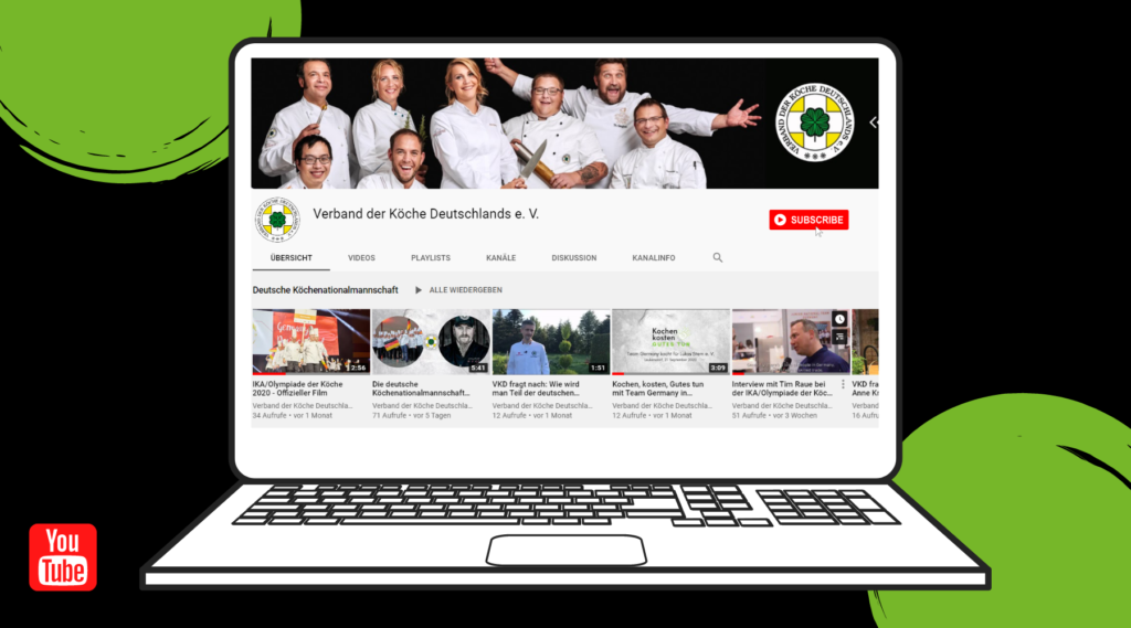 Neu: YouTube-Kanal des VKD