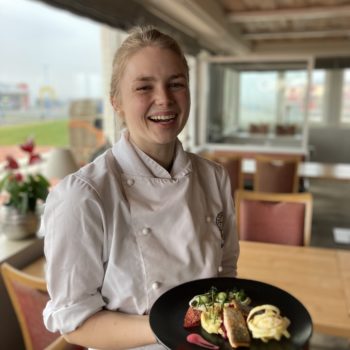 Jackie Johannsen ist eine von sechs Finalist:innen im Landesverband Nord. Foto: privat