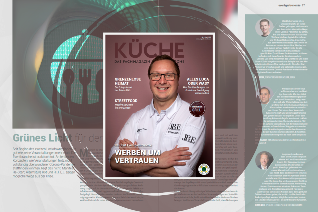 Grünes Licht für den Re-Start in KÜCHE 6