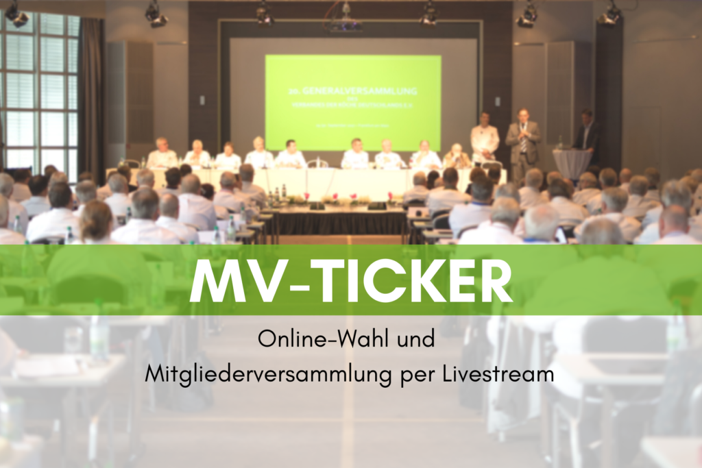 MV-Ticker: Online-Wahl und Versammlung per Livestream