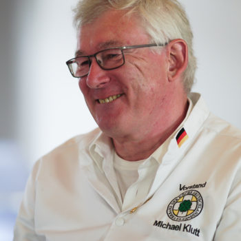 Wiedergewählt: Vorsitzender Michael Klutt. Foto: Michael Klein