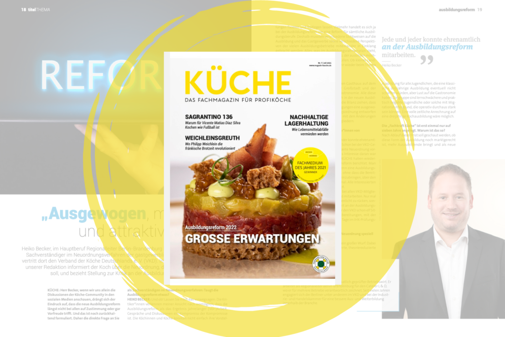 Neuordnung des Kochberufs im Fokus der KÜCHE 7