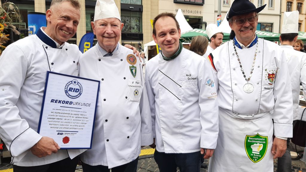 Weltrekord: 542 Kilo Leipziger Allerlei