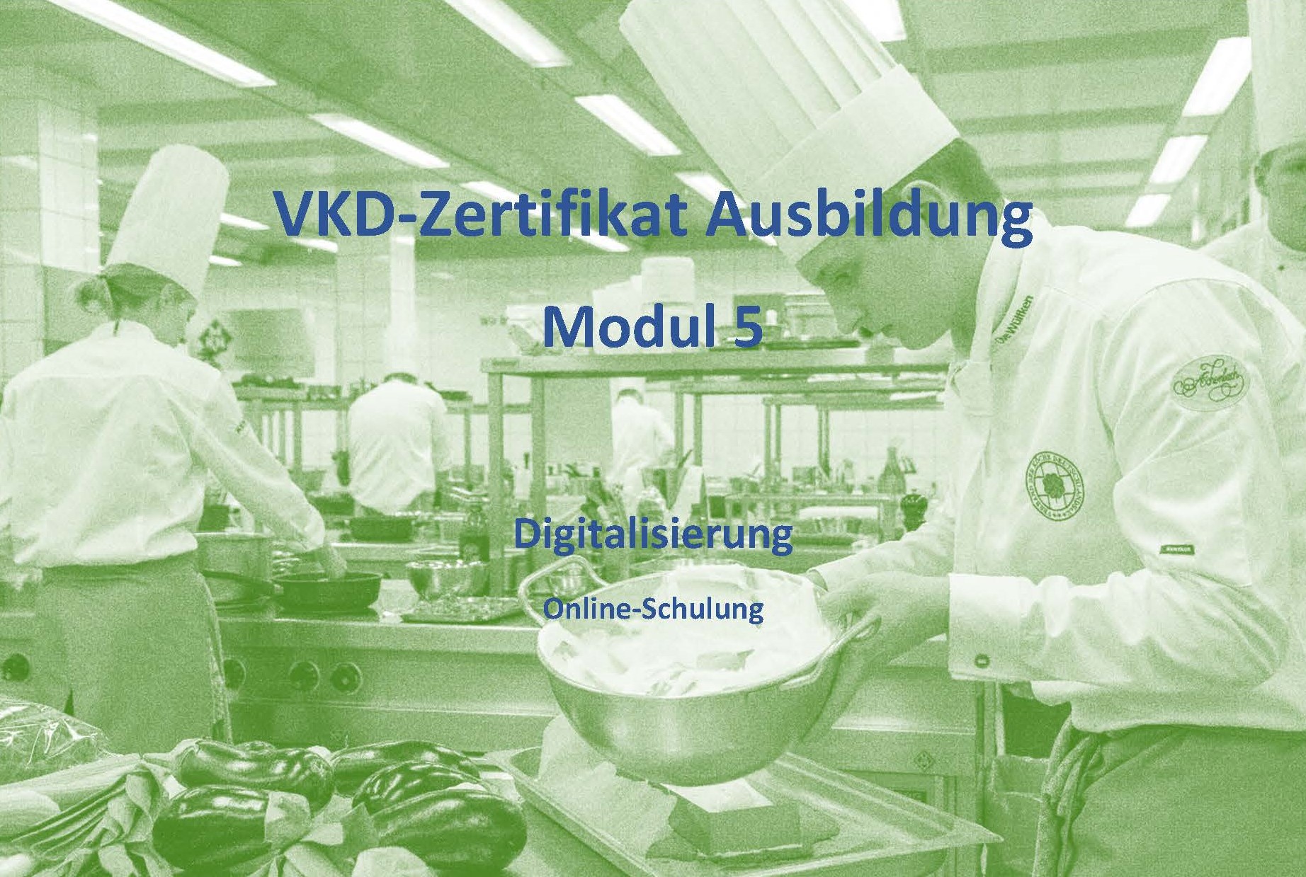 VKD-Zertifikat Ausbildung – Modul 5 – Digitalisierung – Online Schulung