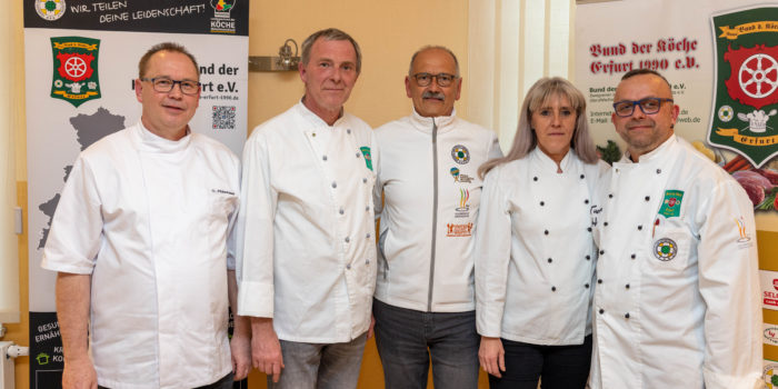 Vorstandswahl bei den Erfurter Köchen