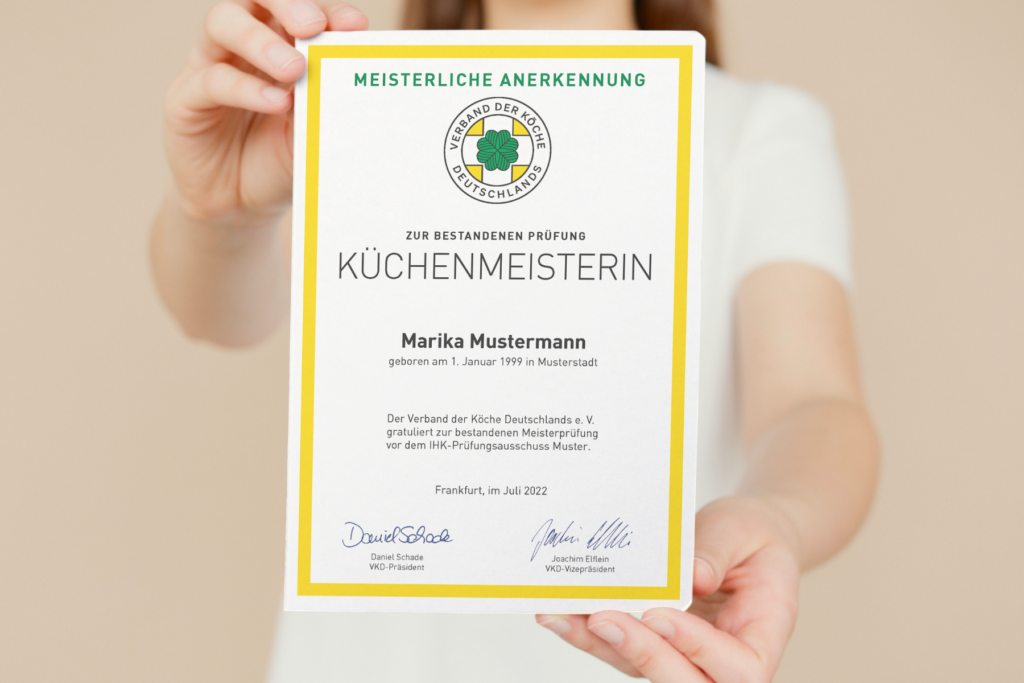 Meisterliche Anerkennung