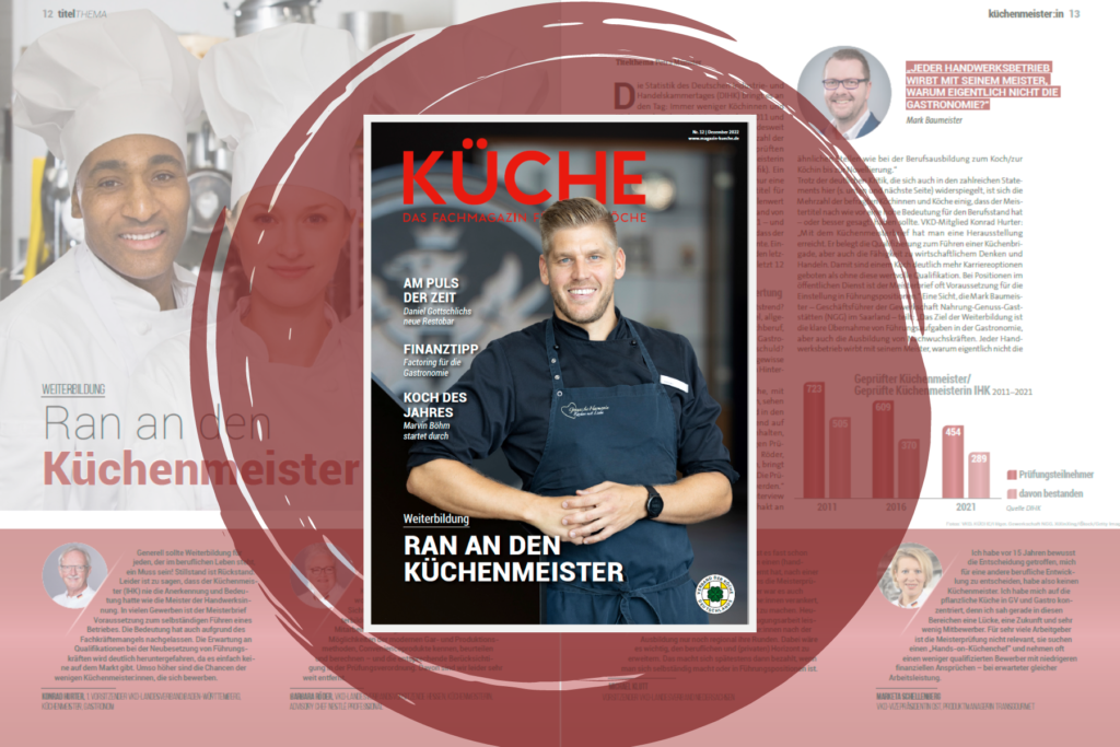 Küche 12: Küchenmeister in der Diskussion