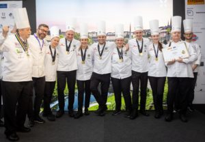 Die Köchenationalmannschaft erkocht sich einen guten XX. Platz beim Culinary World Cup 2022. Foto: VKD/Hilger