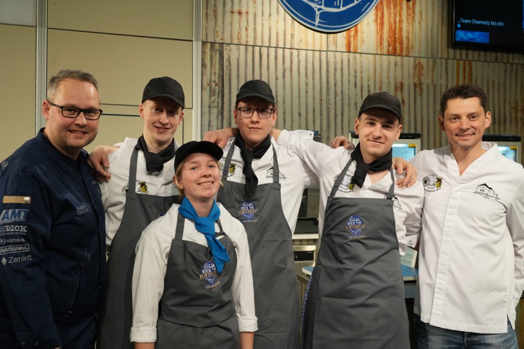 Team-Support aus Chemnitz. Foto: Chefs Culinar