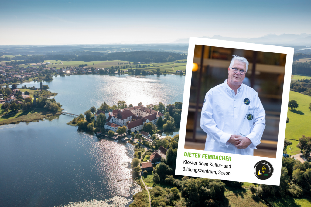 Dieter Fembach ist einer von fünf Siegern des ersten Laurentius des VKD. Fotos: Kloster Seeon, VKD/Hilger