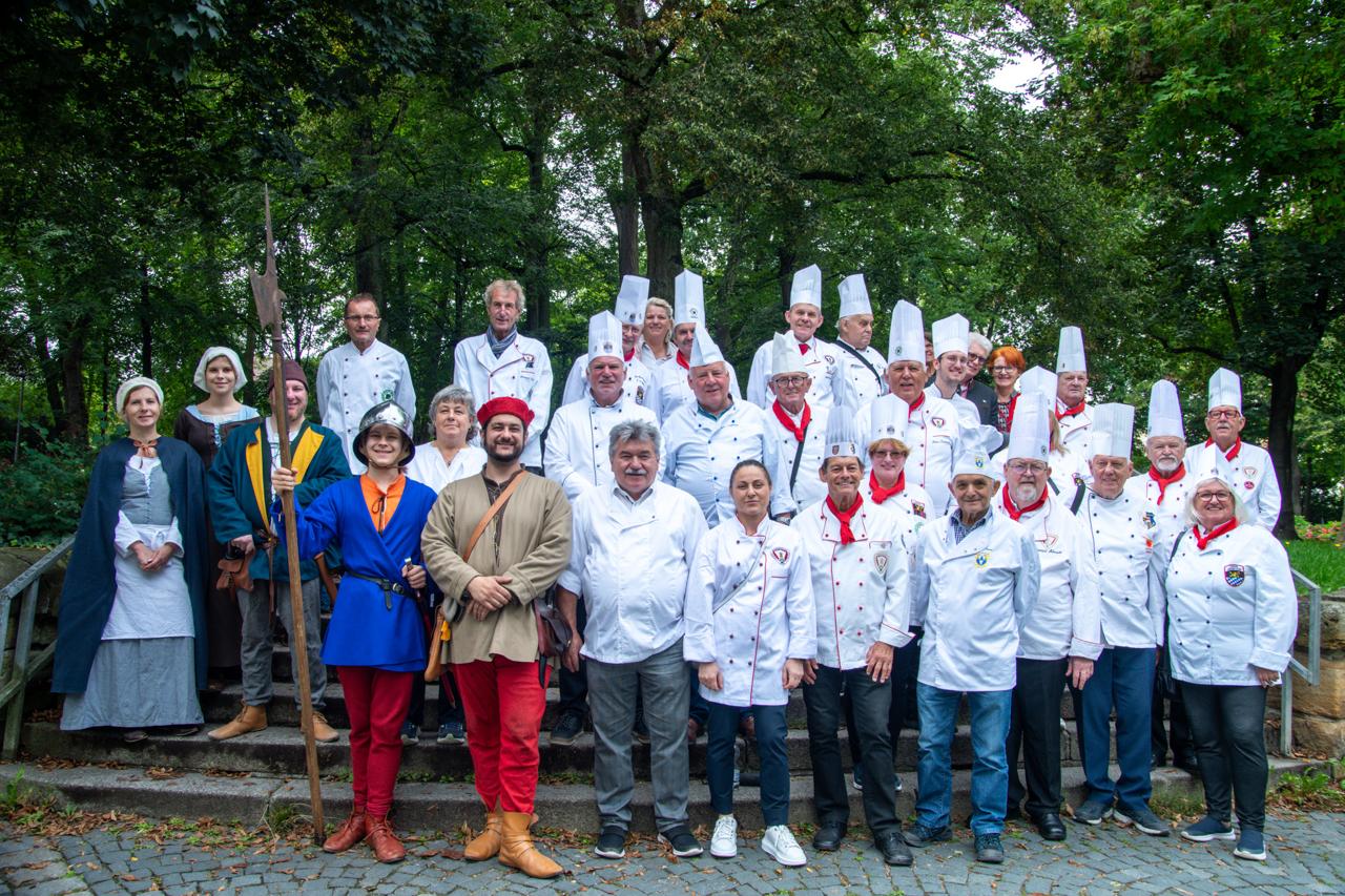 Gemeinsam tauchten die Köch:innen in die Geschichte Ambergs ein. 