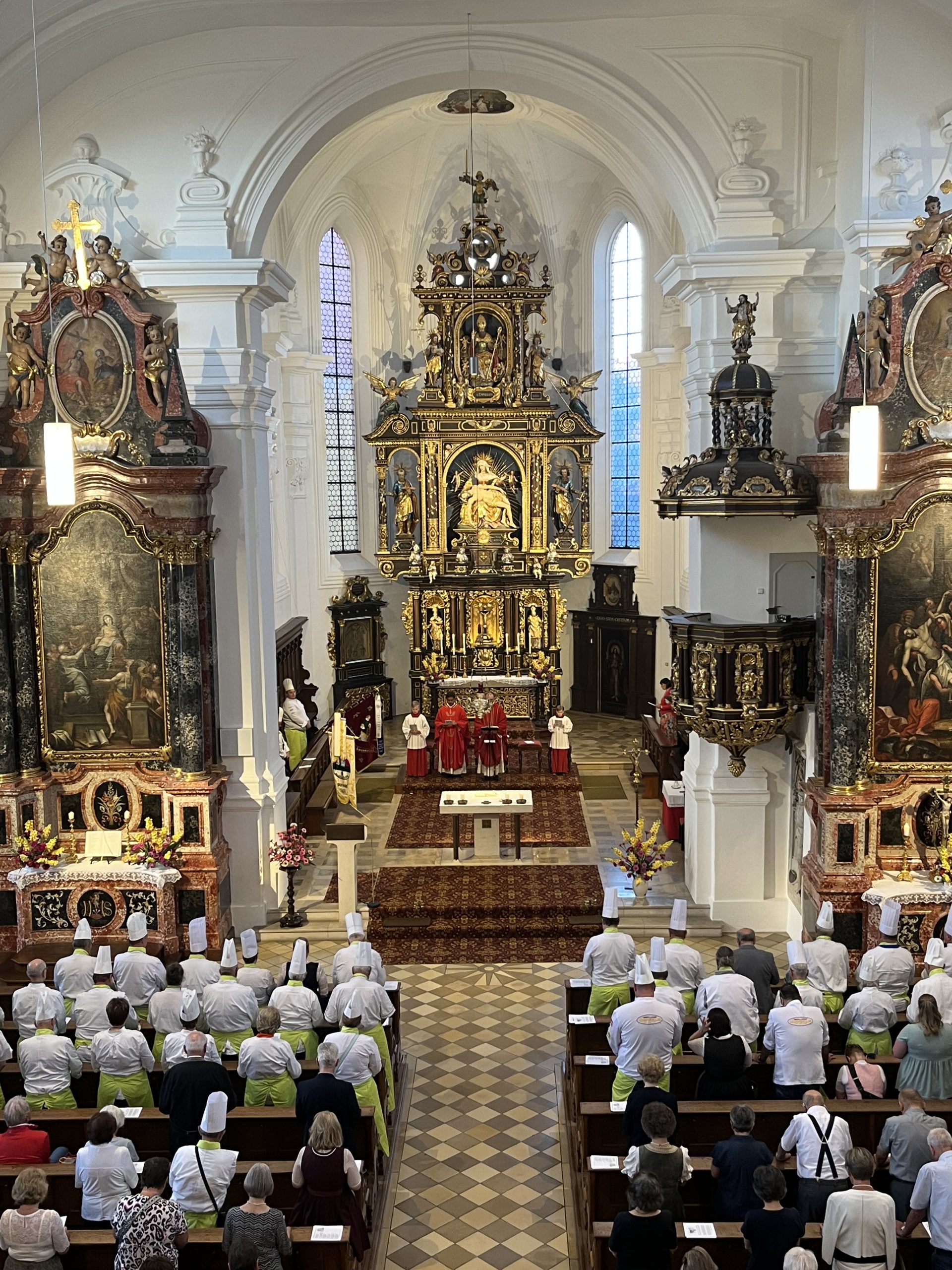 Im Gottesdienst gab es motivierende Worte für die Anwesenden.