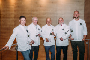 Die Sieger des Laurentius 2025 (v. l.): Jesco Schambach, Frank Müller, Maik Delling, Bernd Helm, Sebastian Hölscher. Foto: VKD/Hilger