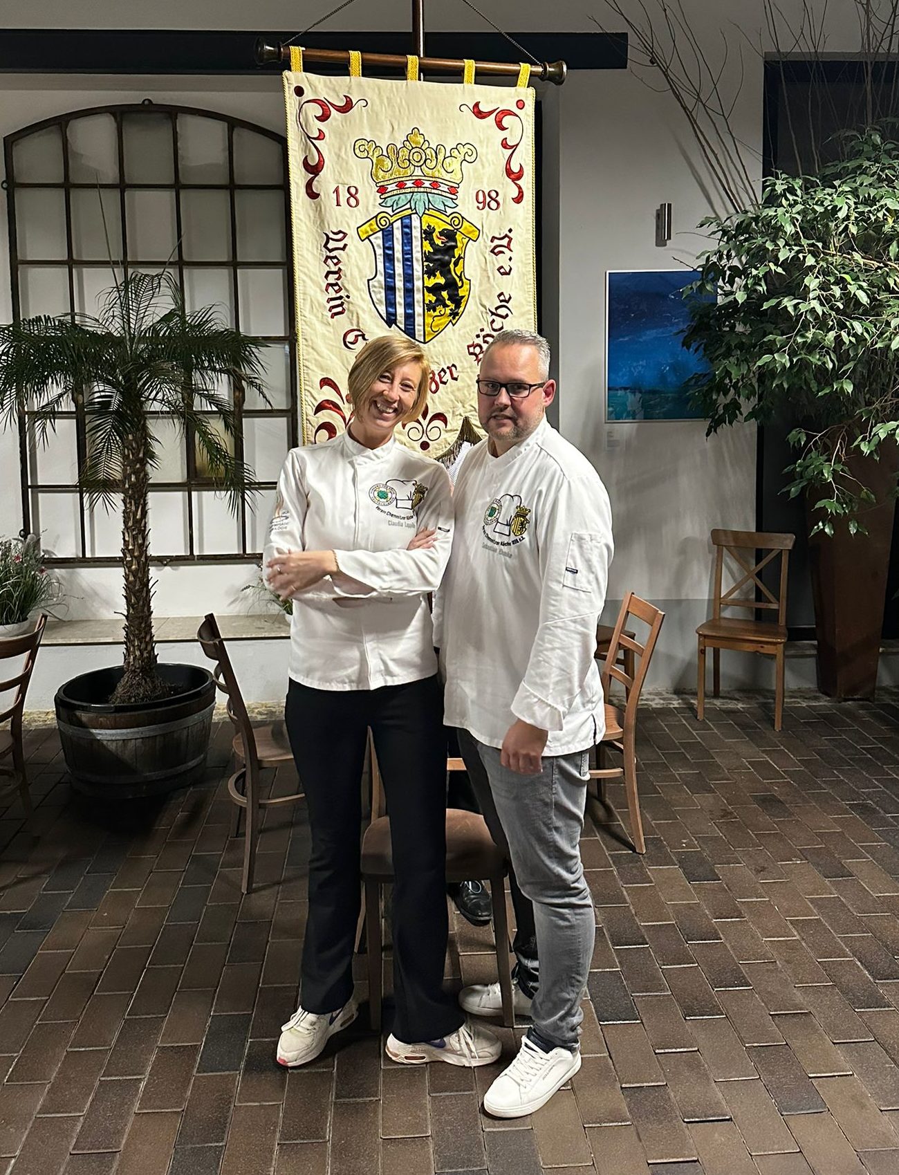 Doppelspitze Claudia Lappöhn und Sebastian Ehmke.