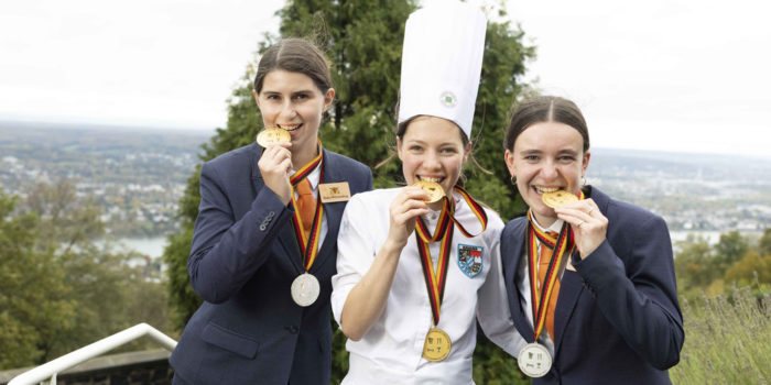 Wettkampfstimmung auf dem Petersberg