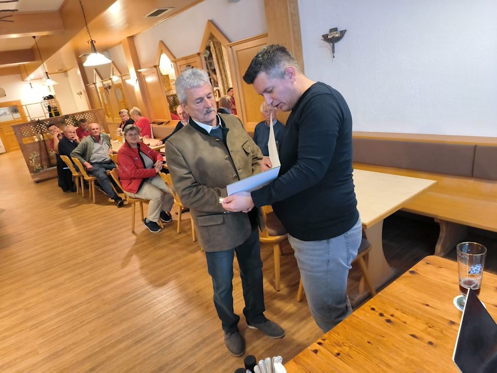 Generalversammlung mit Ehrungen in Ergolding