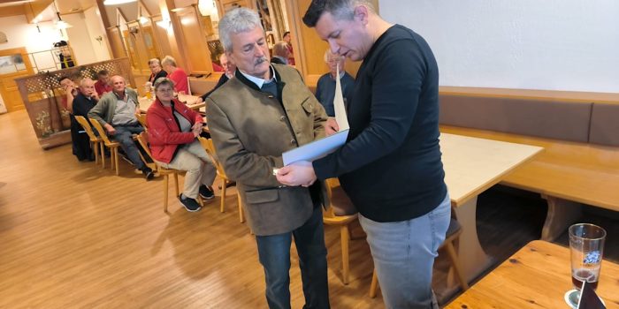 Generalversammlung mit Ehrungen in Ergolding