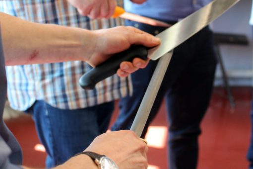 Scharfe Messer schneiden besser