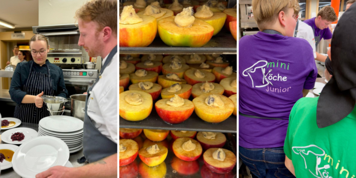 Bratäpfel-Dessert für Bedürftige